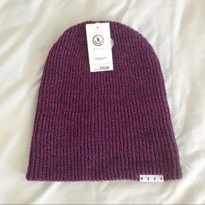 Neff Beanie Fold Over- Raspberry